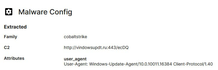 Конфигурация семпла