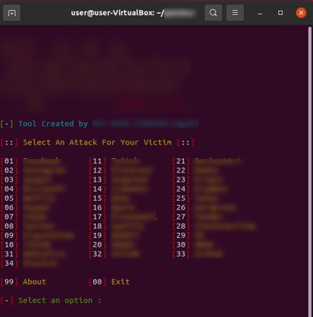 Выбор бренда для фишинга в инструменте