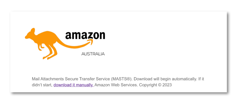 RedCurl.SVG, мимикрирующее под Amazon MASTS
