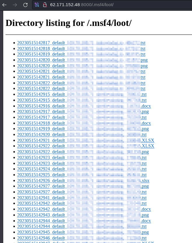 Содержимое директории LOOT