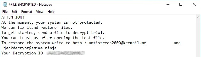8 Содержимое #FILE ENCRYPTED.txt