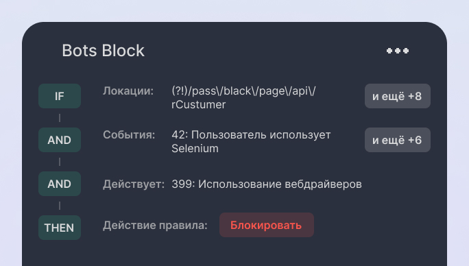 Защита от ботов с Preventive Proxy