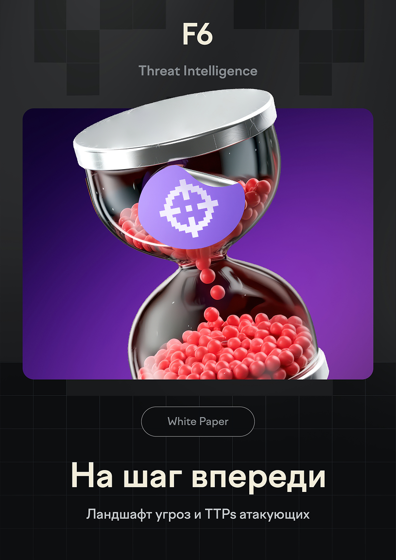 F6 Threat Intelligence  на шаг впереди:  ландшафт угроз  и TTPs атакующих